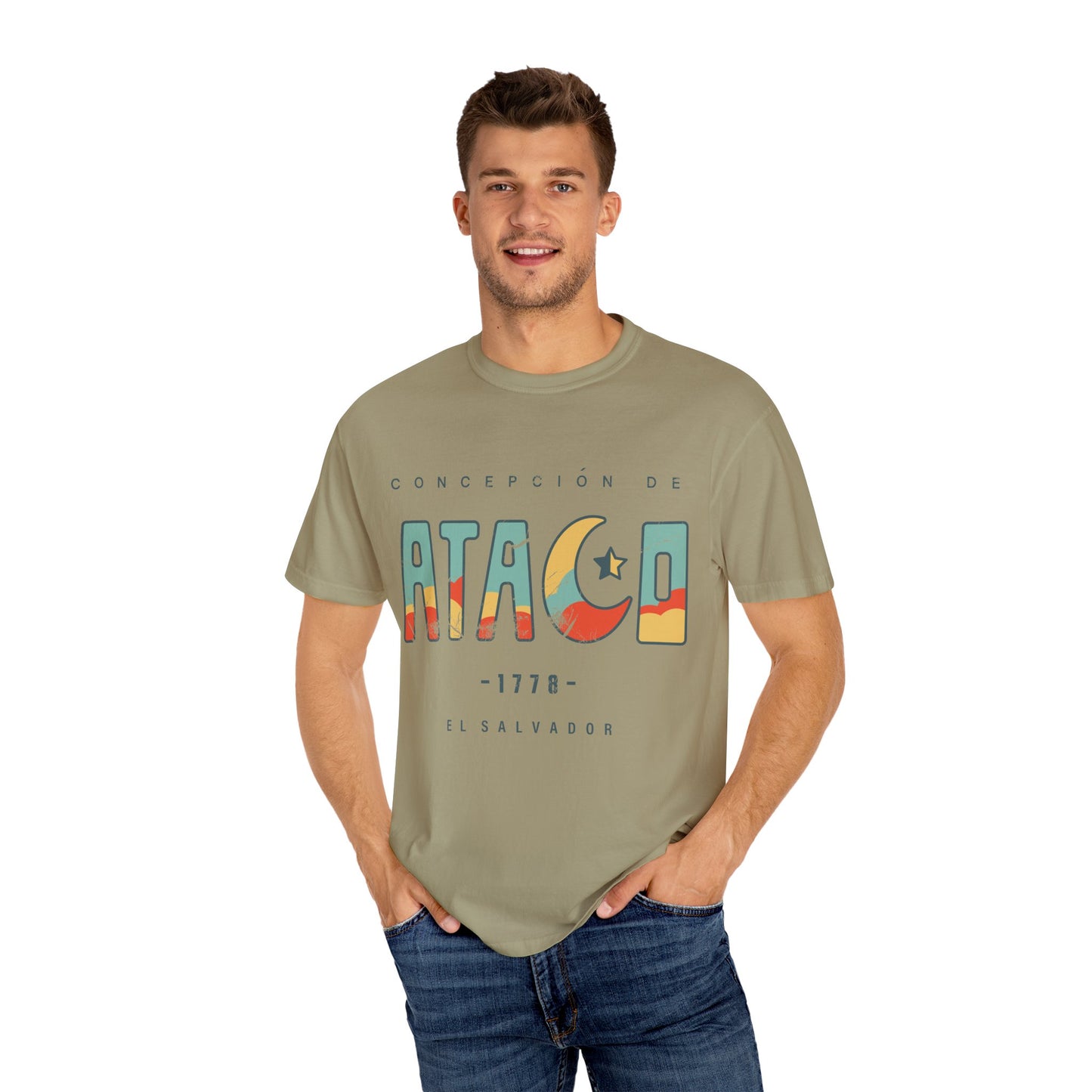 Ataco - El Salvador Unisex Garment-Dyed T-shirt