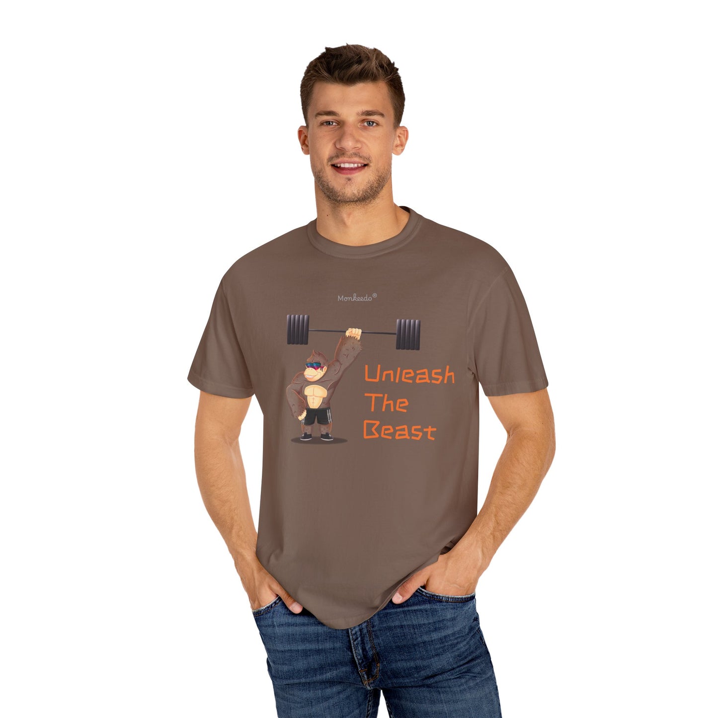 “Unleash the Beast” Monkeedo® - Unisex Garment-Dyed T-shirt