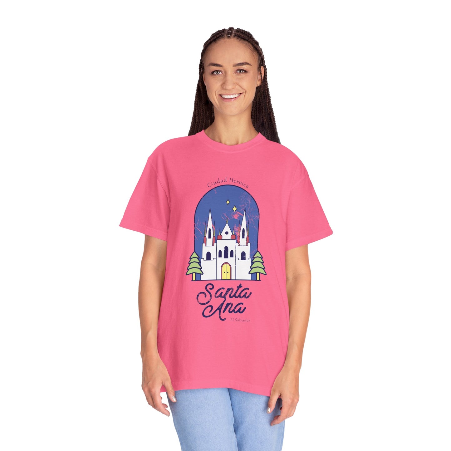Santa Ana - El Salvador Unisex Garment-Dyed T-shirt