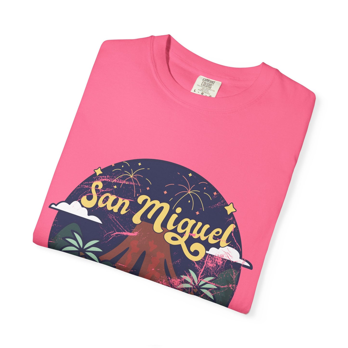San Miguel - El Salvador Unisex Garment-Dyed T-shirt