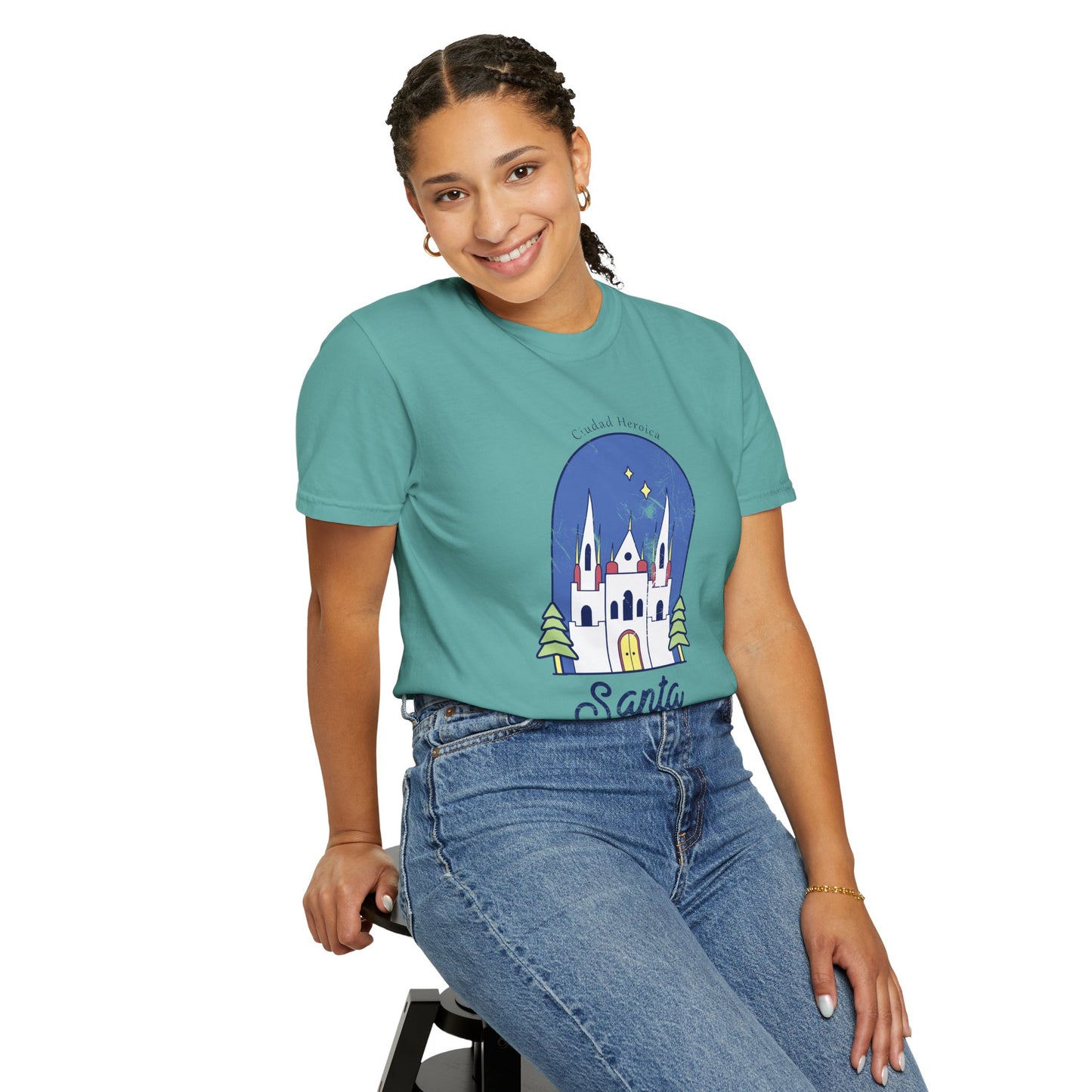Santa Ana - El Salvador Unisex Garment-Dyed T-shirt