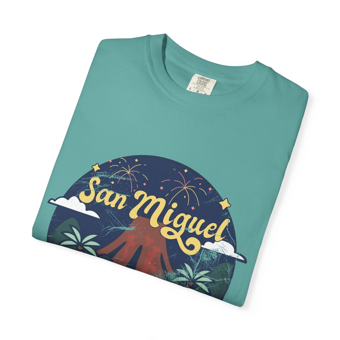 San Miguel - El Salvador Unisex Garment-Dyed T-shirt