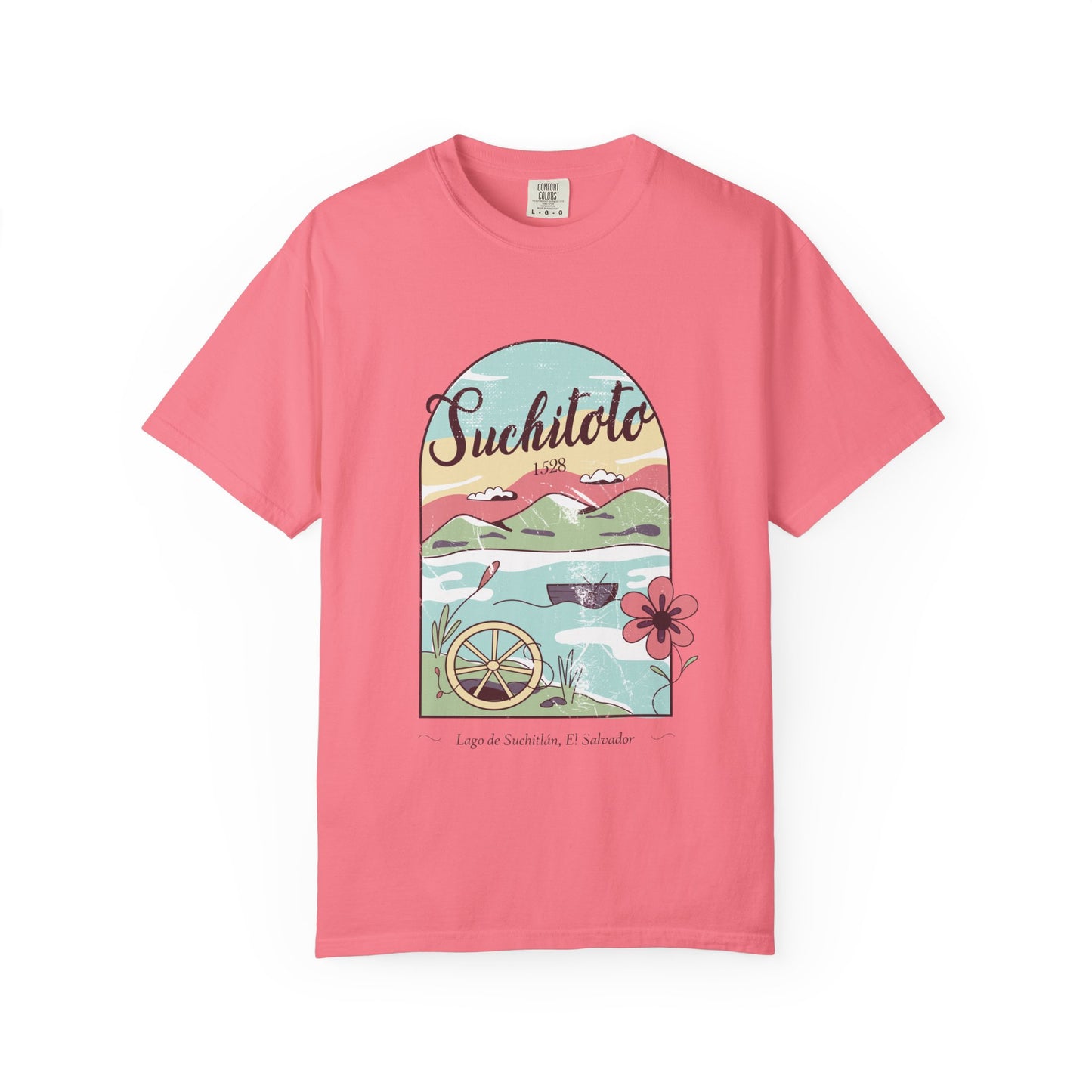 Suchitoto - El Salvador Unisex Garment-Dyed T-shirt