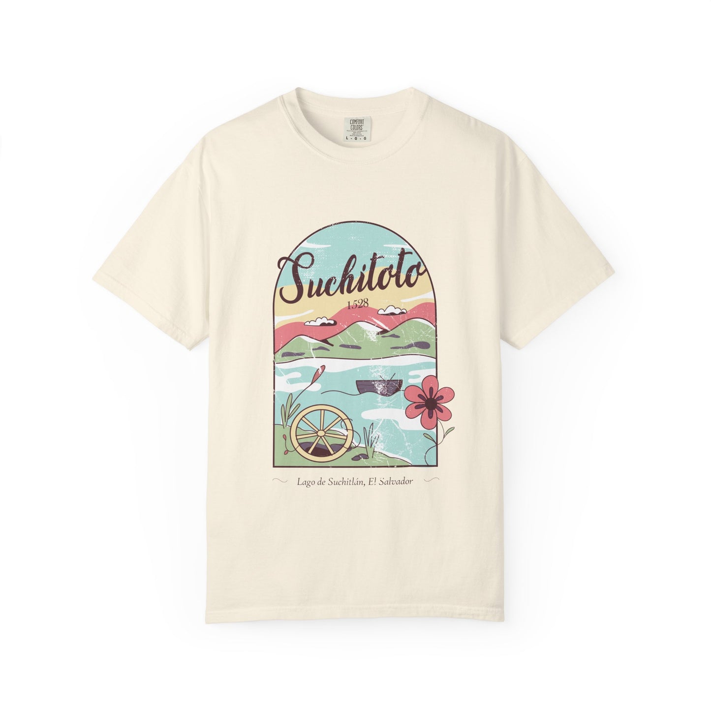 Suchitoto - El Salvador Unisex Garment-Dyed T-shirt
