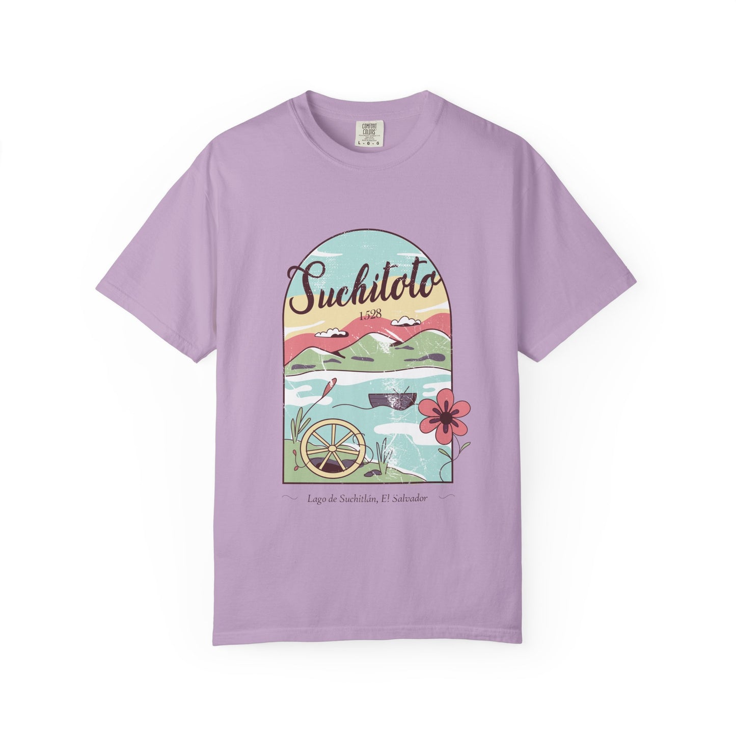 Suchitoto - El Salvador Unisex Garment-Dyed T-shirt