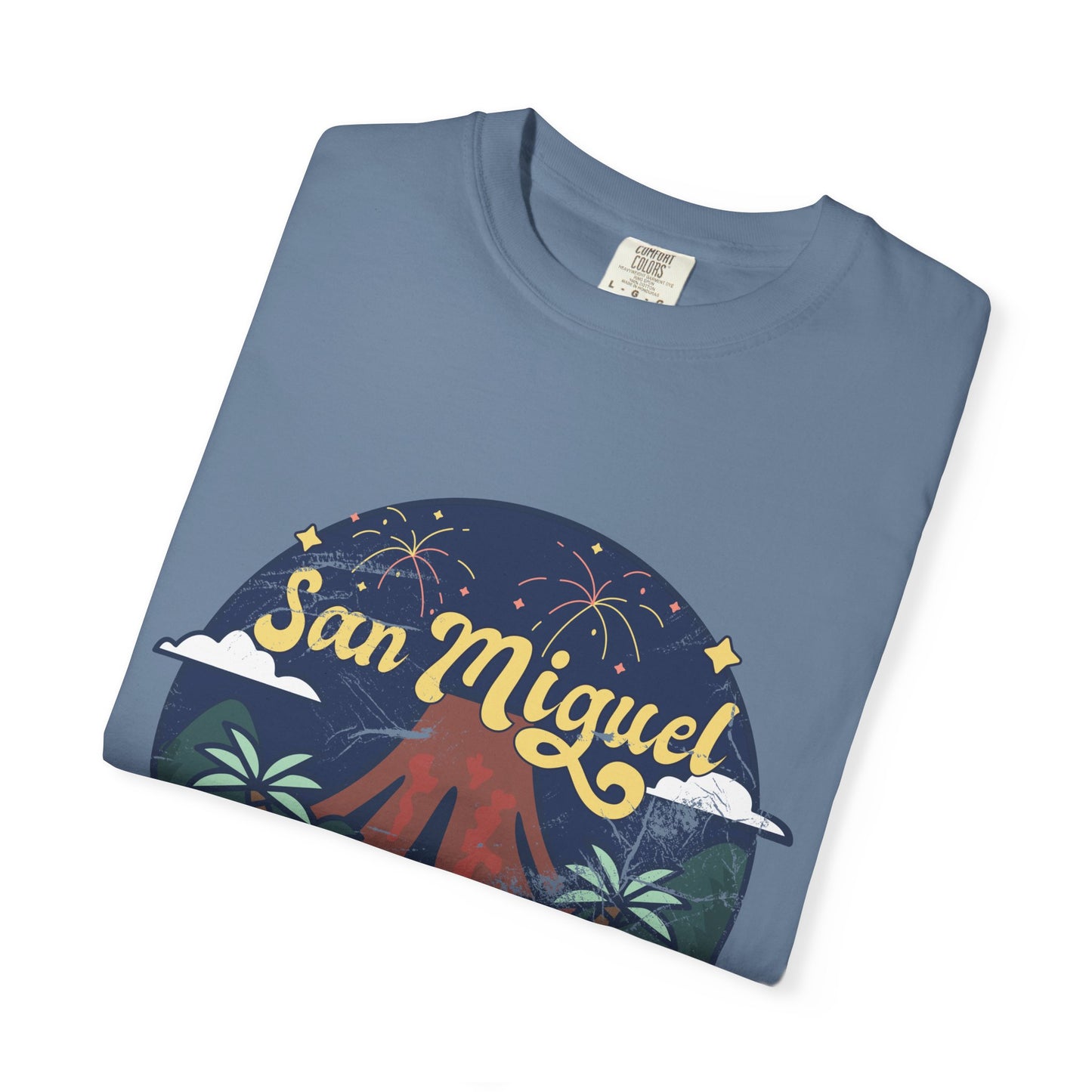 San Miguel - El Salvador Unisex Garment-Dyed T-shirt