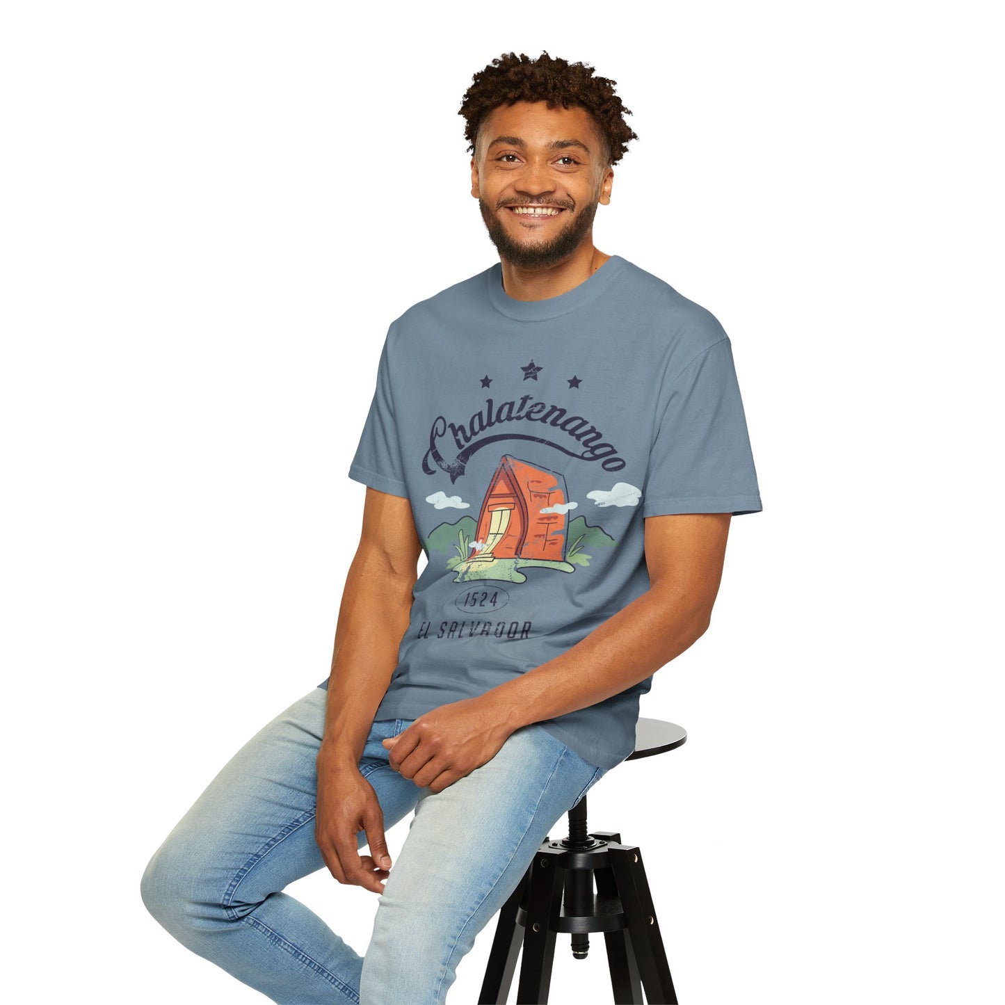 Chalate - El Salvador Unisex Garment-Dyed T-shirt