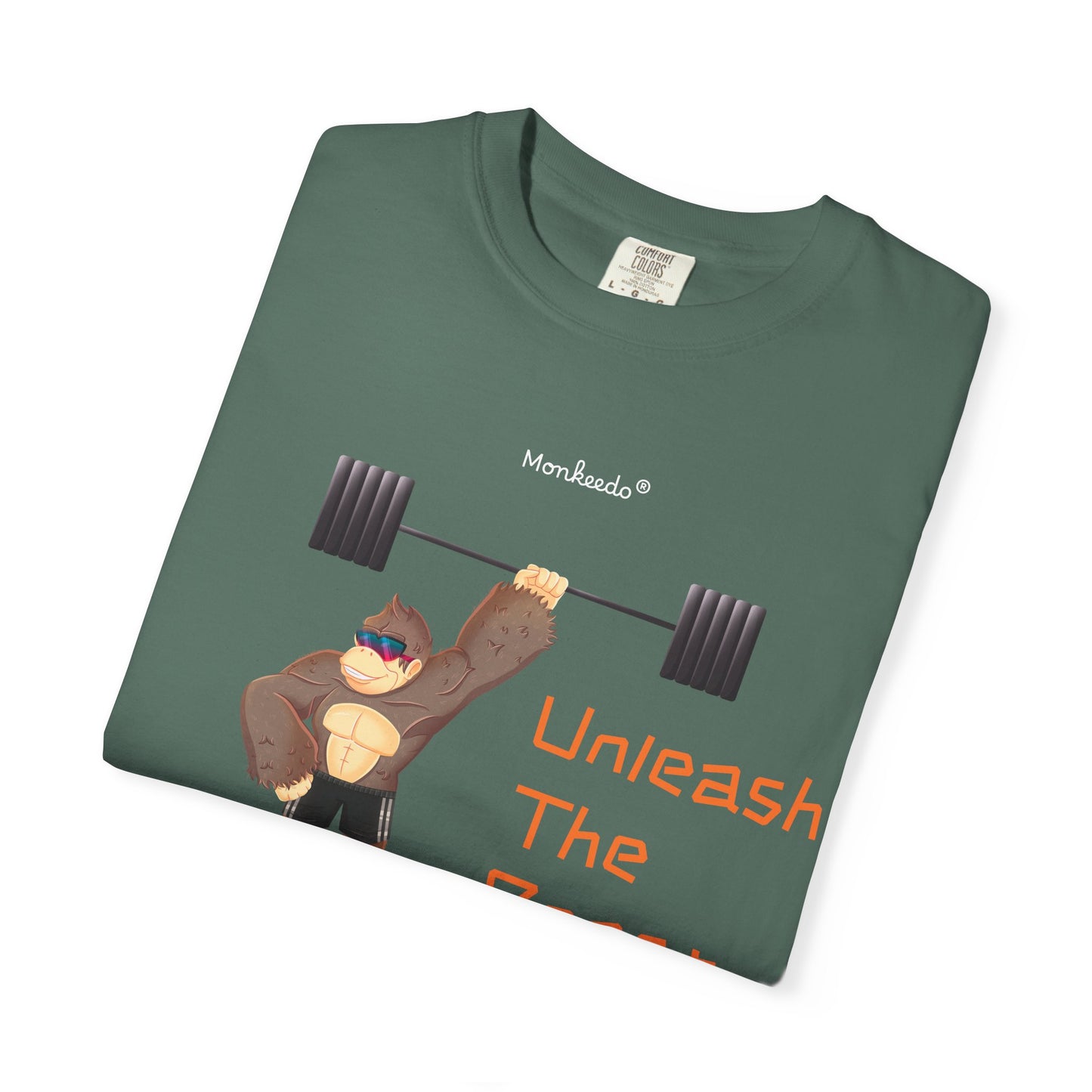 “Unleash the Beast” Monkeedo® - Unisex Garment-Dyed T-shirt