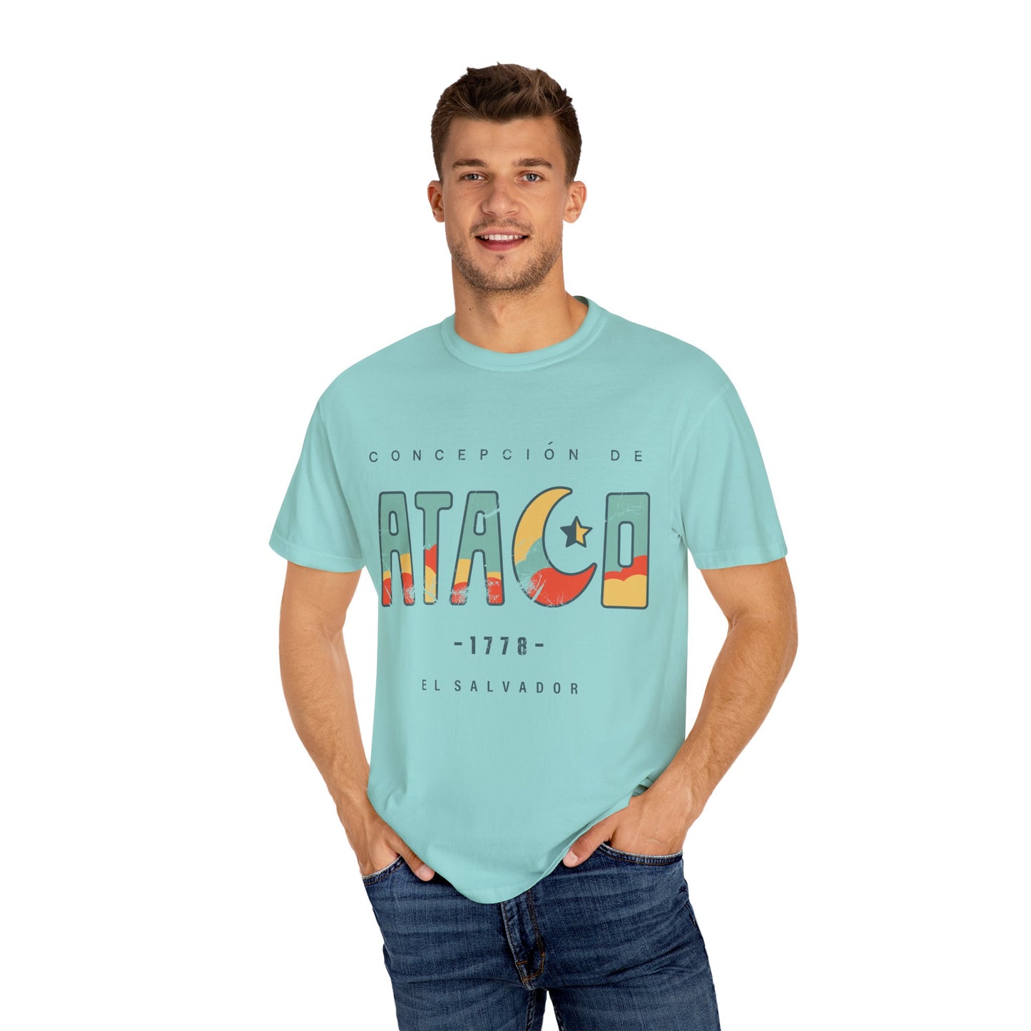 Ataco - El Salvador Unisex Garment-Dyed T-shirt