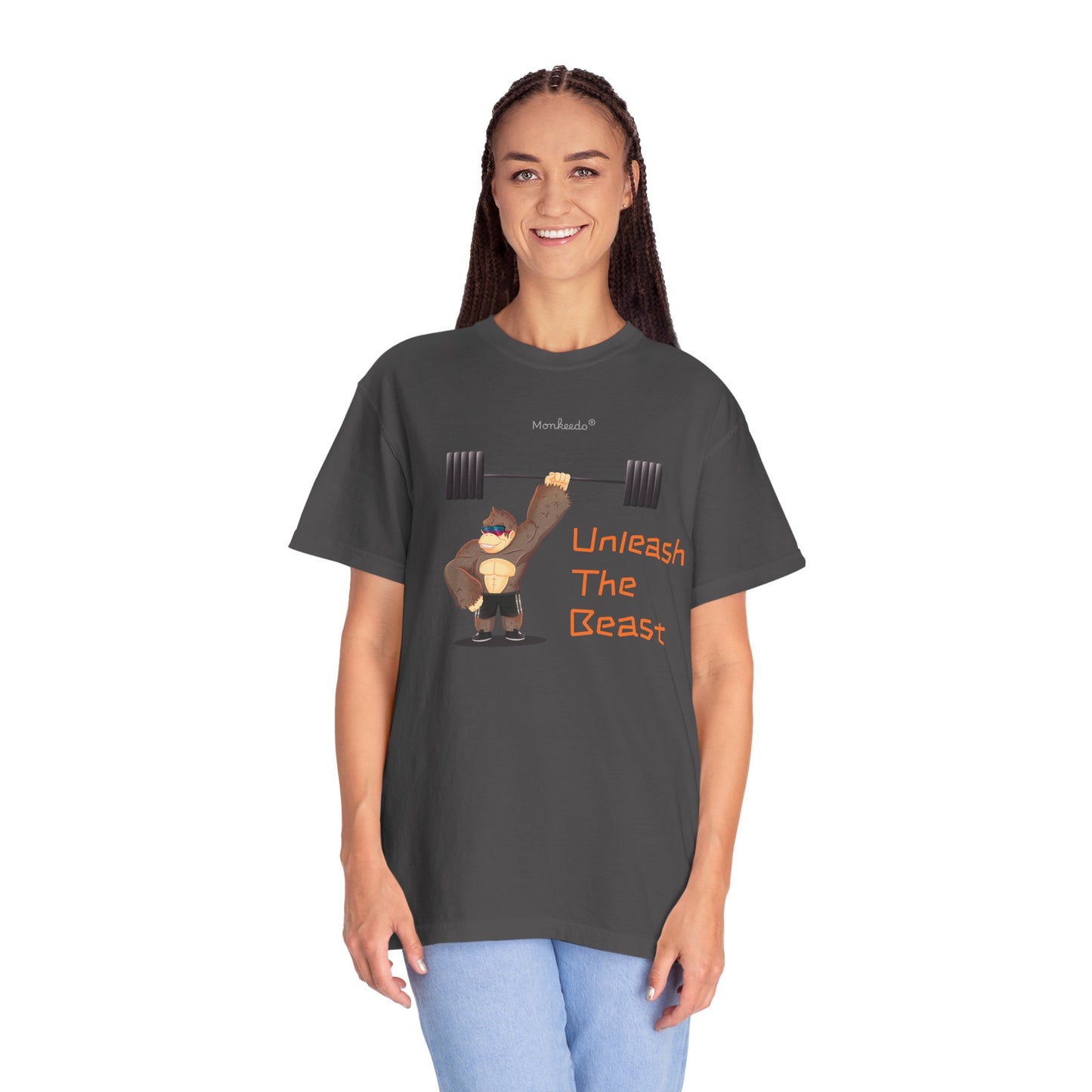 “Unleash the Beast” Monkeedo® - Unisex Garment-Dyed T-shirt