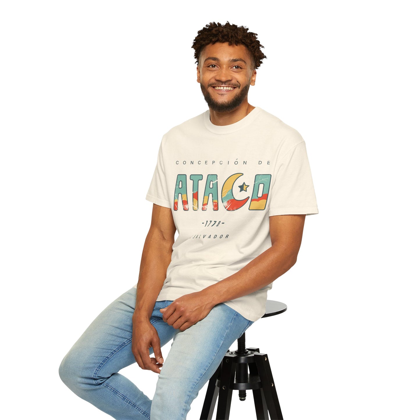 Ataco - El Salvador Unisex Garment-Dyed T-shirt