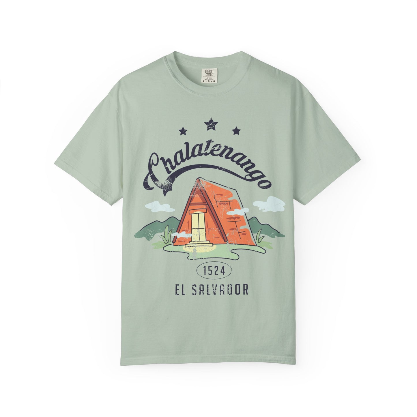 Chalate - El Salvador Unisex Garment-Dyed T-shirt