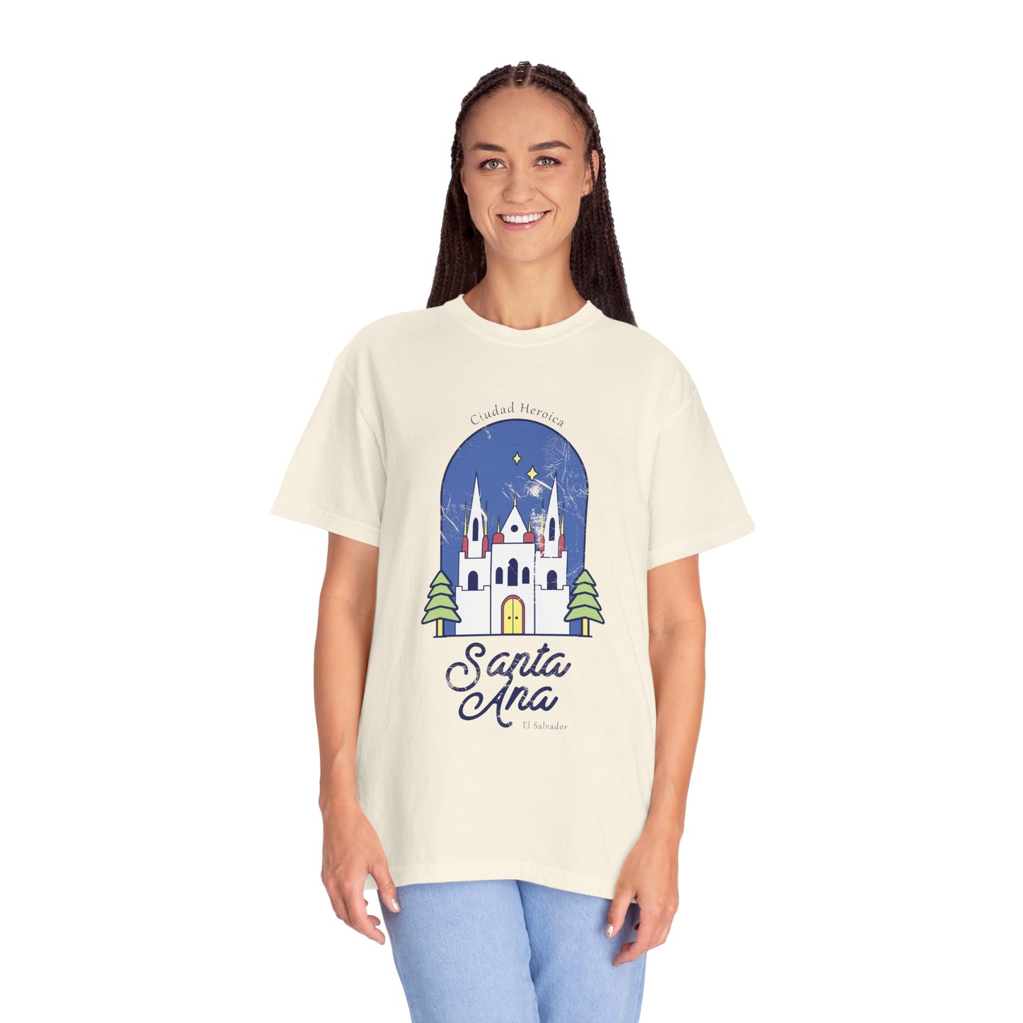 Santa Ana - El Salvador Unisex Garment-Dyed T-shirt