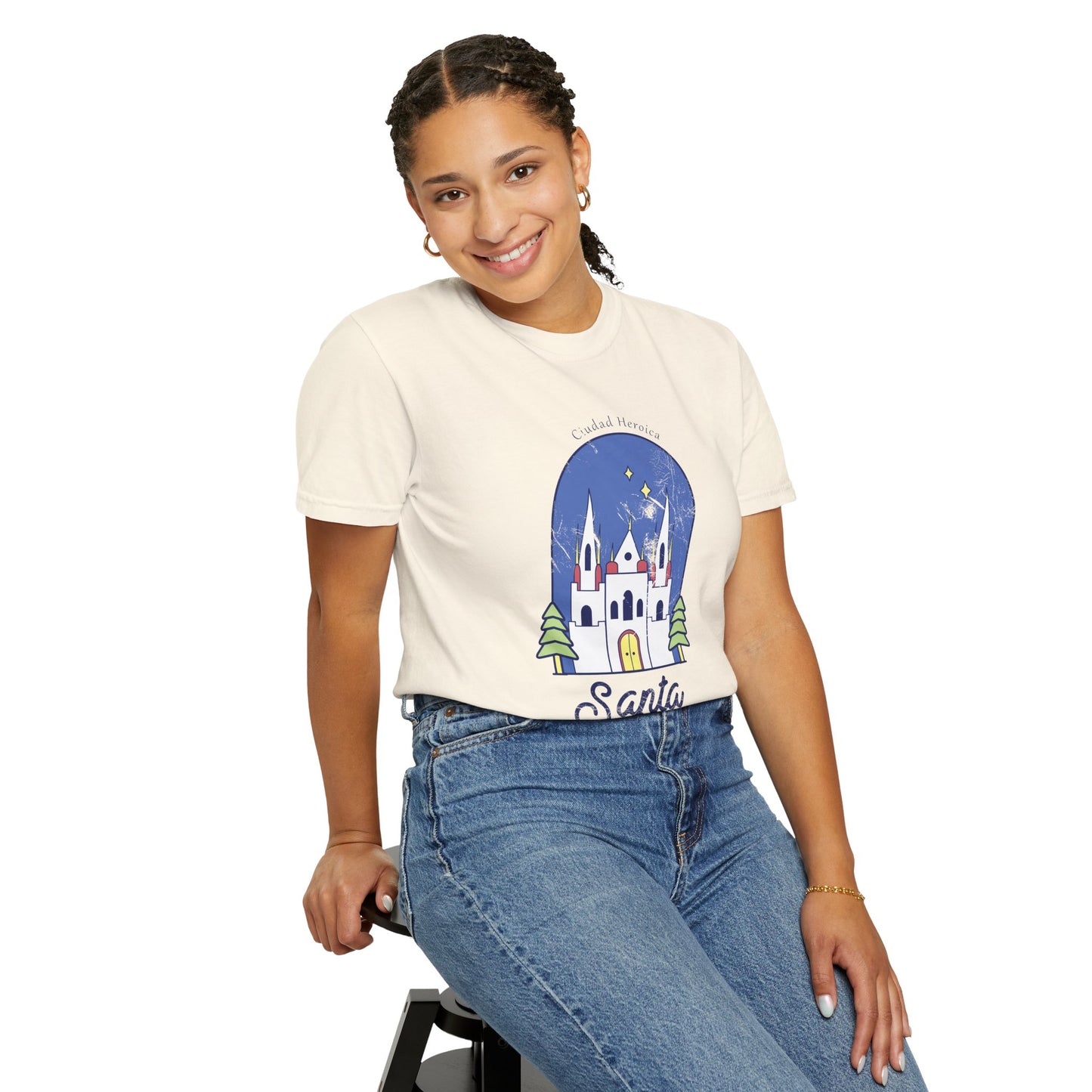 Santa Ana - El Salvador Unisex Garment-Dyed T-shirt