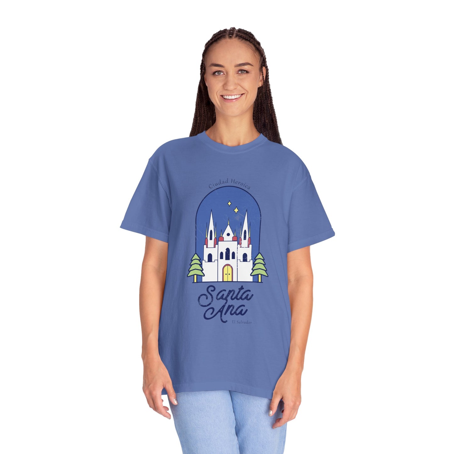 Santa Ana - El Salvador Unisex Garment-Dyed T-shirt