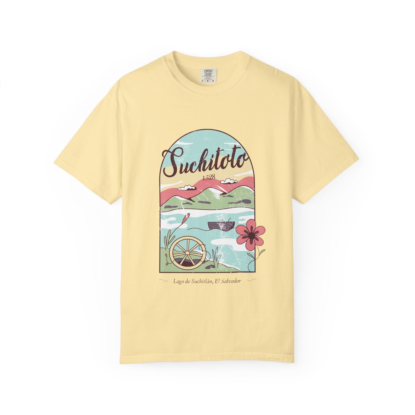 Suchitoto - El Salvador Unisex Garment-Dyed T-shirt