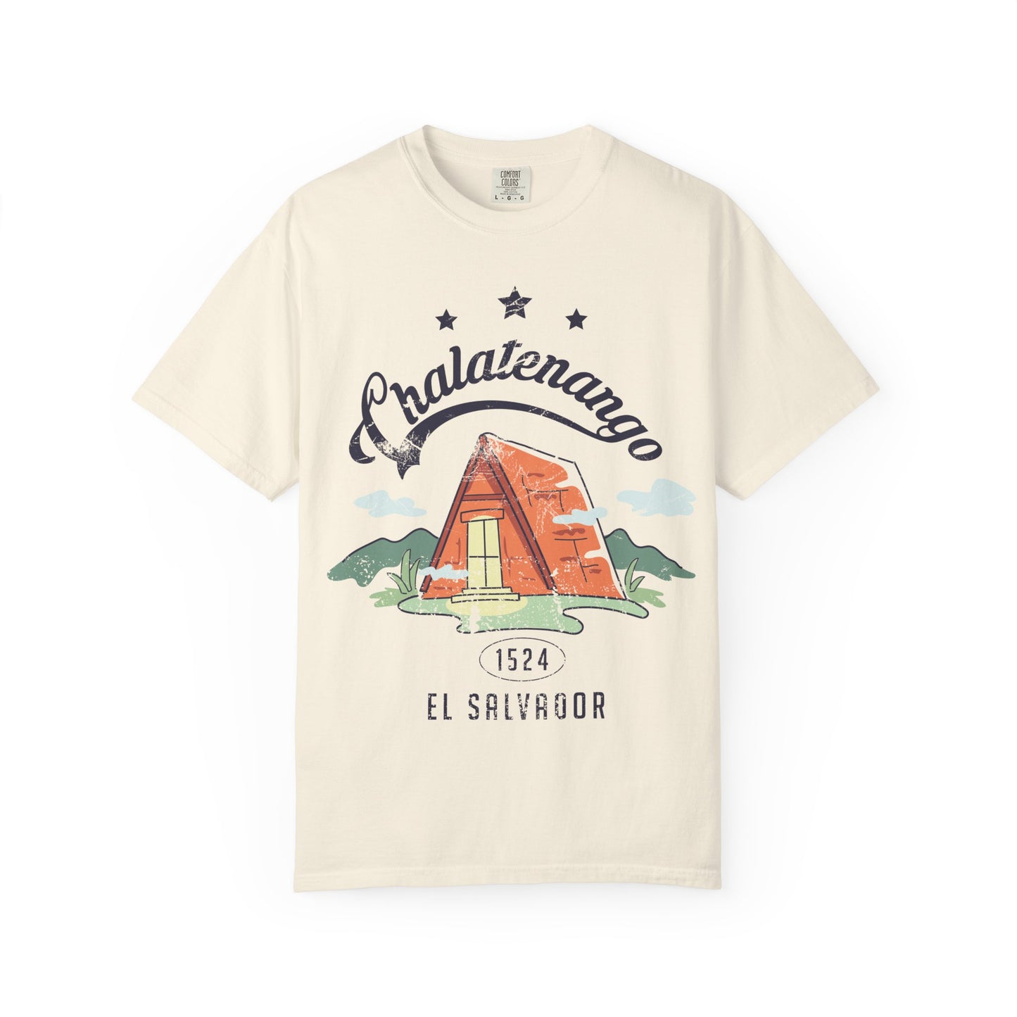 Chalate - El Salvador Unisex Garment-Dyed T-shirt