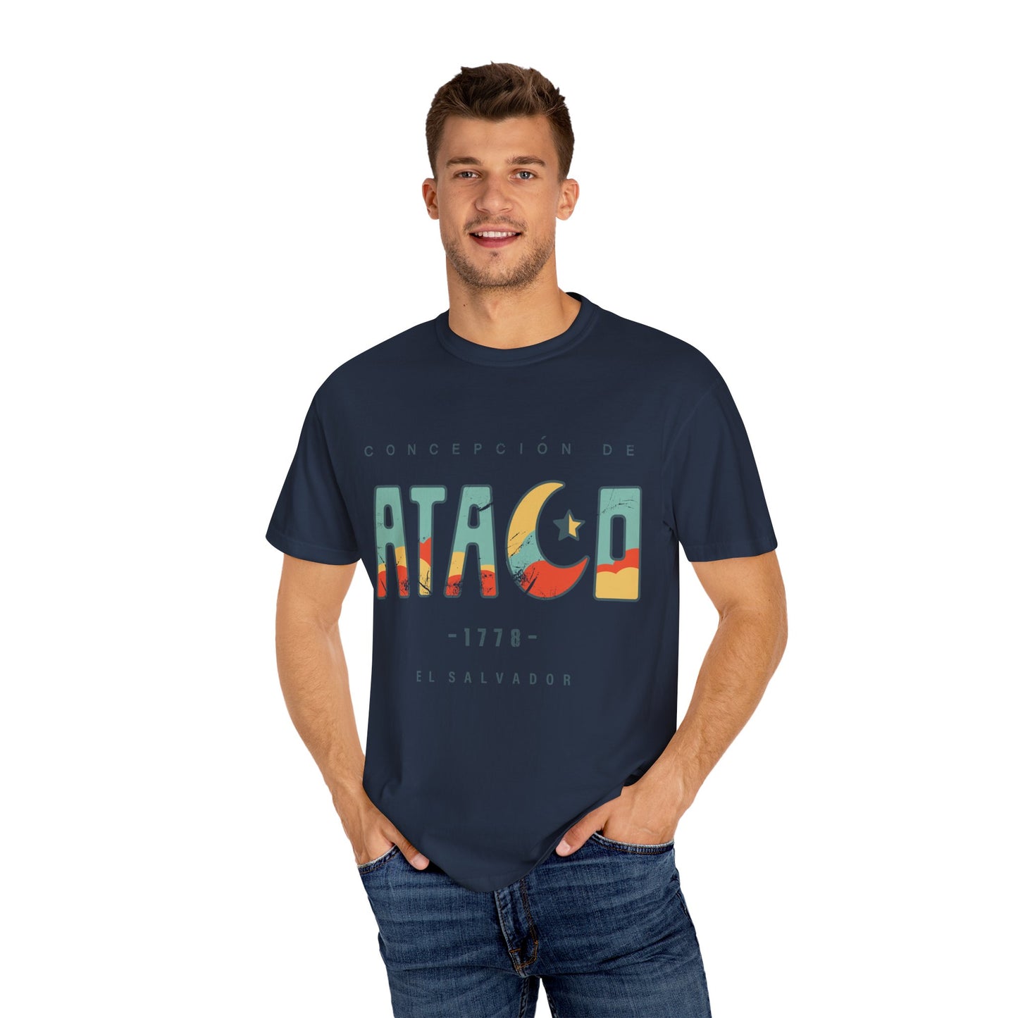Ataco - El Salvador Unisex Garment-Dyed T-shirt