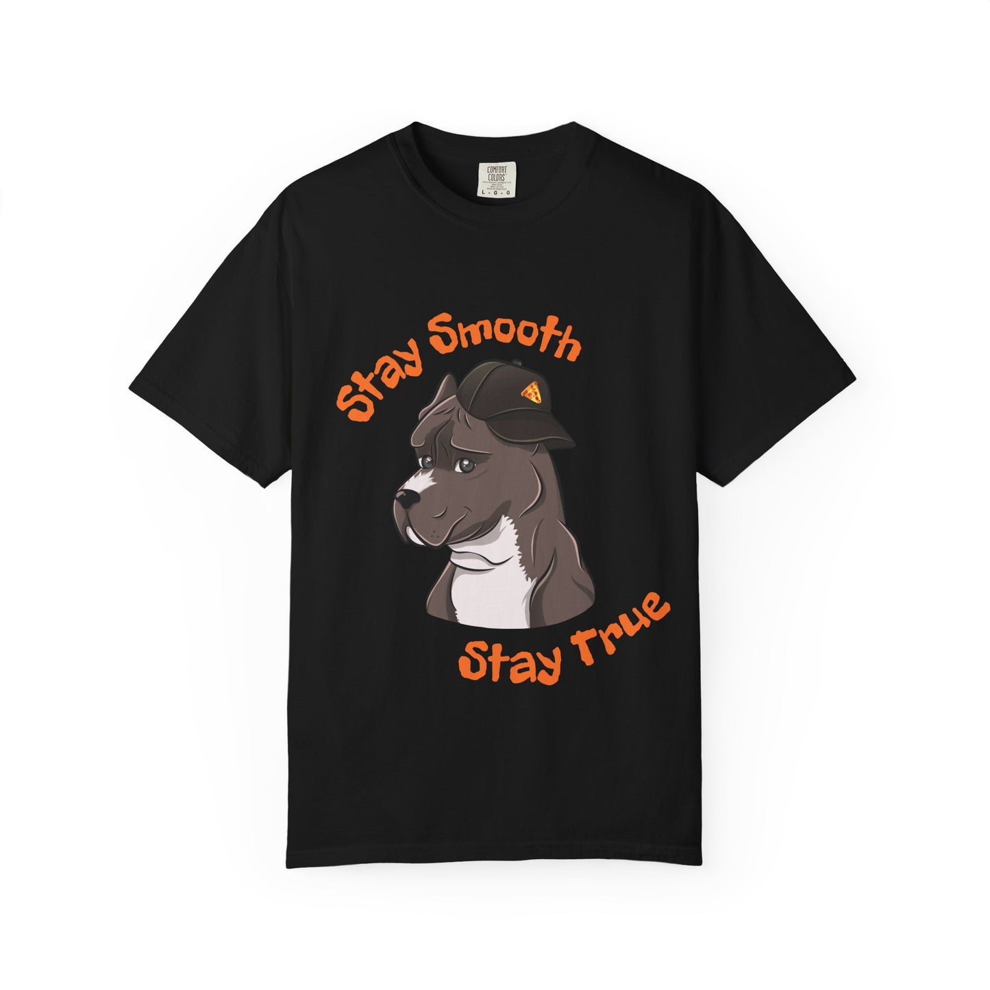 “Stay Smooth, Stay True” Pitbull - Unisex Garment-Dyed T-shirt