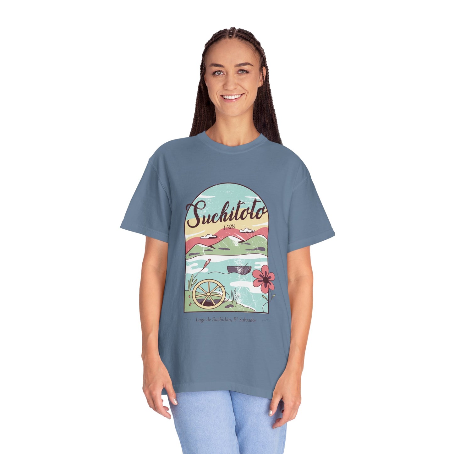 Suchitoto - El Salvador Unisex Garment-Dyed T-shirt
