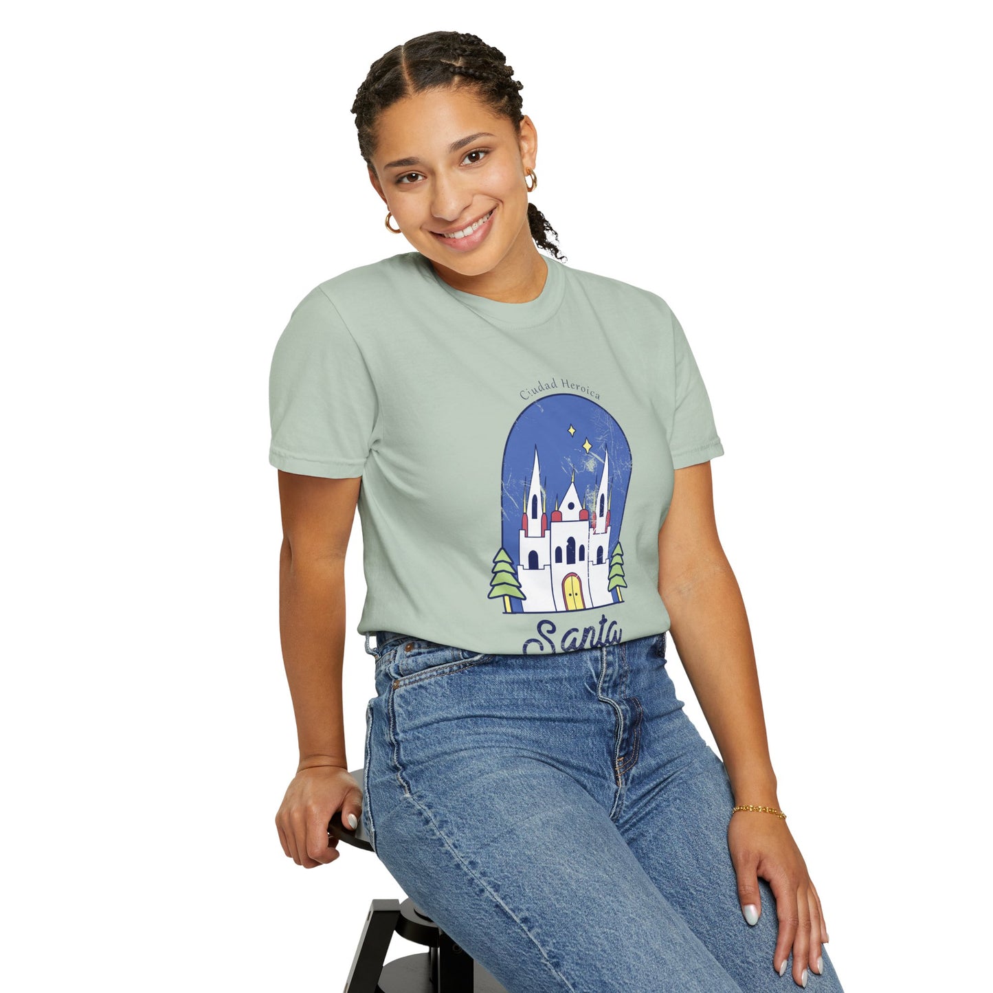 Santa Ana - El Salvador Unisex Garment-Dyed T-shirt