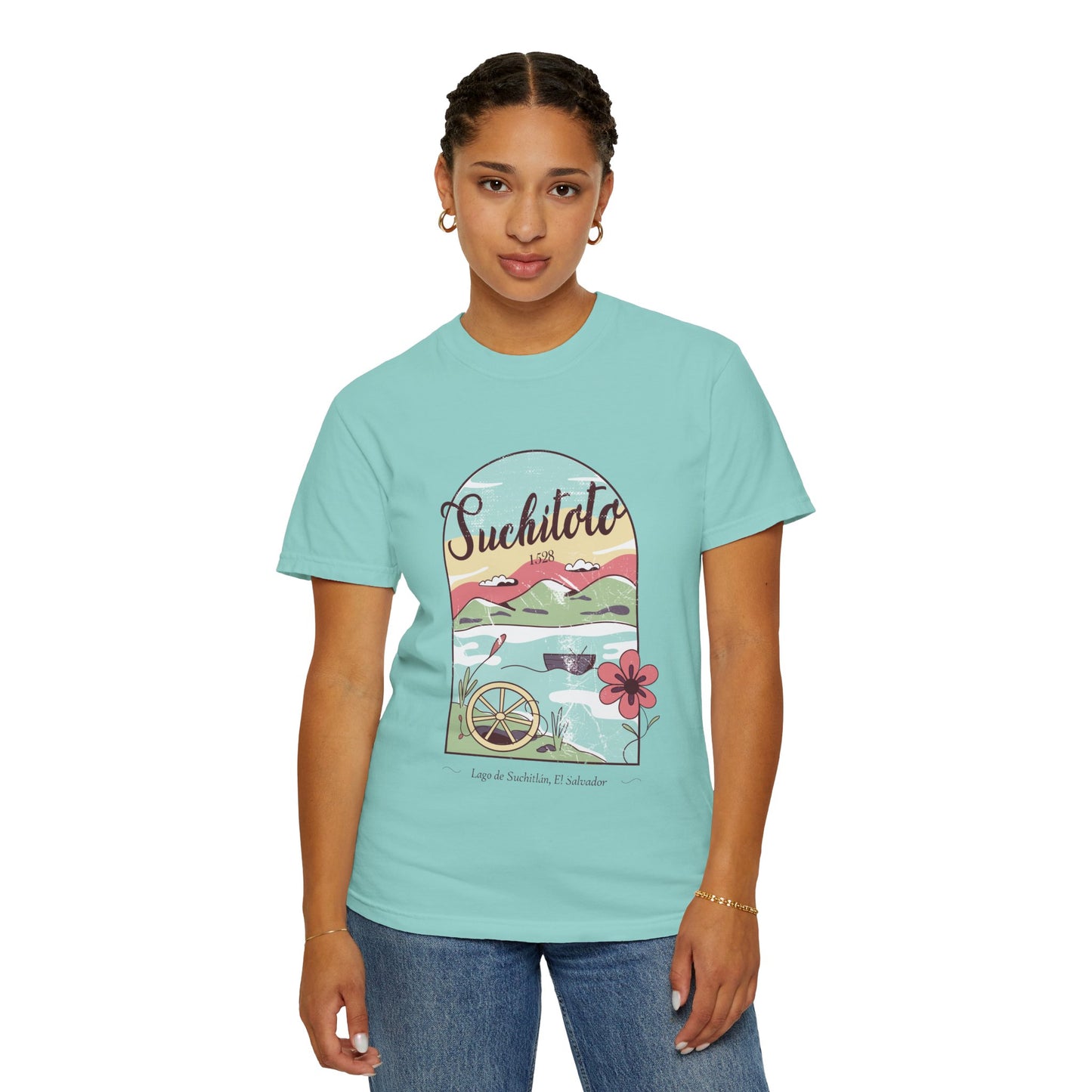Suchitoto - El Salvador Unisex Garment-Dyed T-shirt