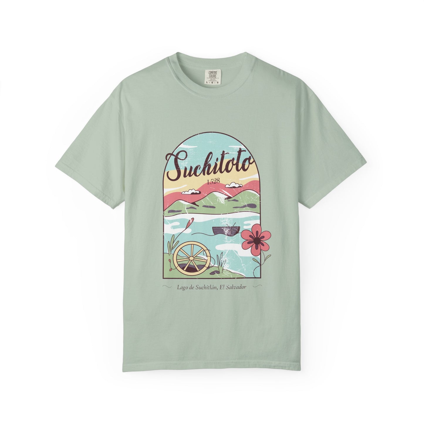 Suchitoto - El Salvador Unisex Garment-Dyed T-shirt