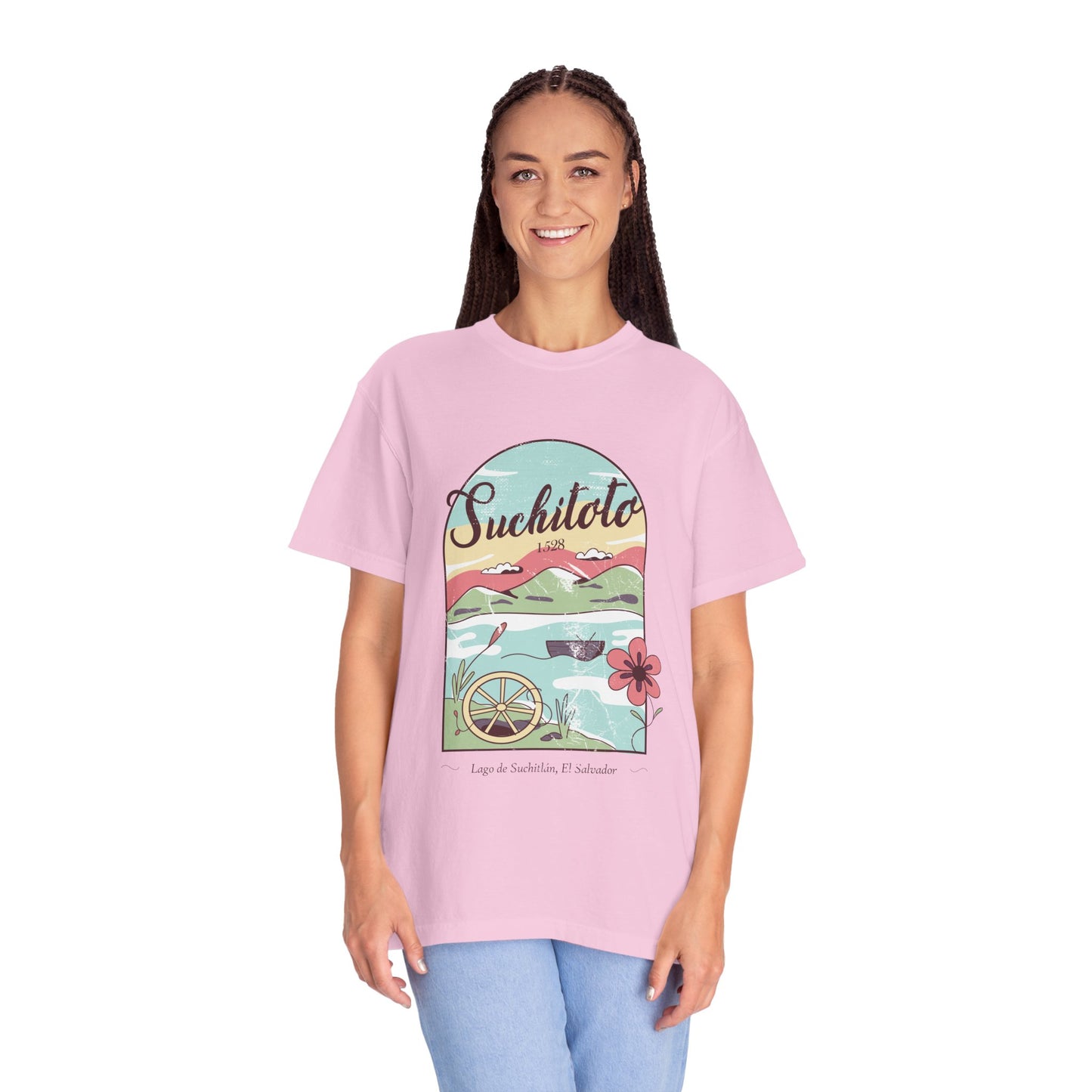 Suchitoto - El Salvador Unisex Garment-Dyed T-shirt