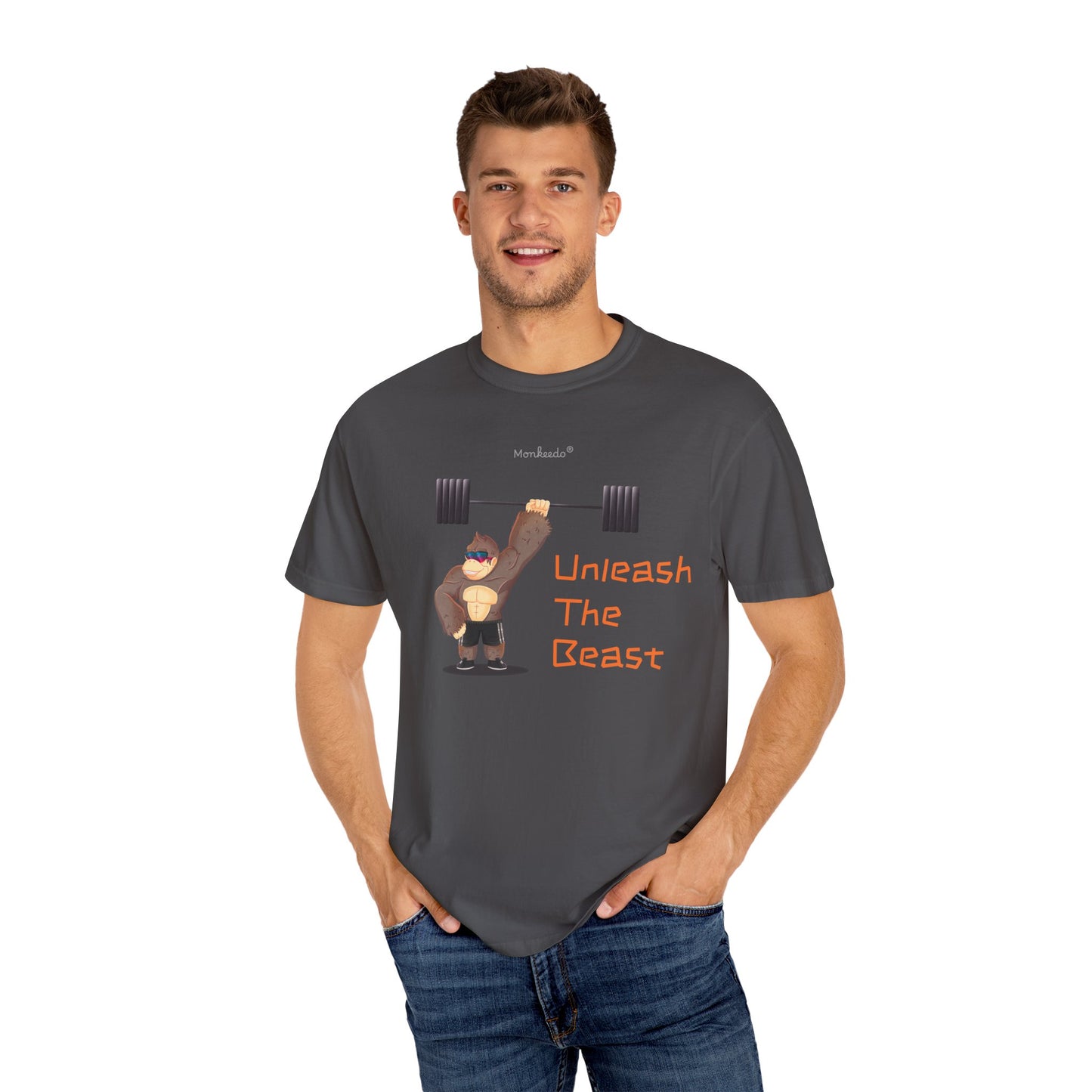 “Unleash the Beast” Monkeedo® - Unisex Garment-Dyed T-shirt