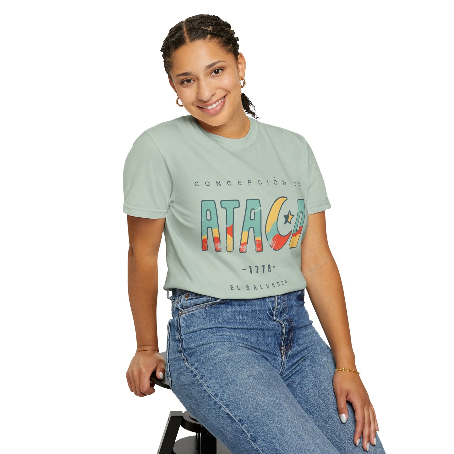 Ataco - El Salvador Unisex Garment-Dyed T-shirt